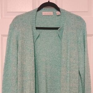 Women's Aqua Mint Cardigan